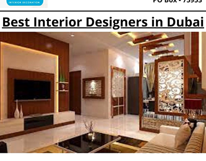 Best Interior Designers in Dubai