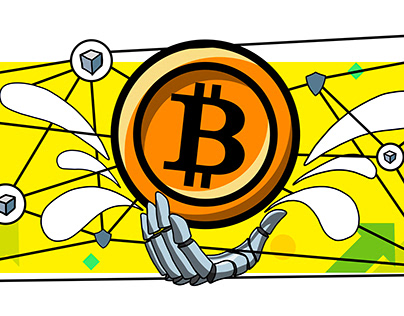 Bitcoin cover illustrations