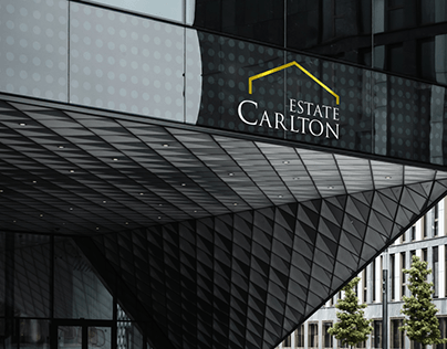 Логотип недвижимости "Estate Carlton