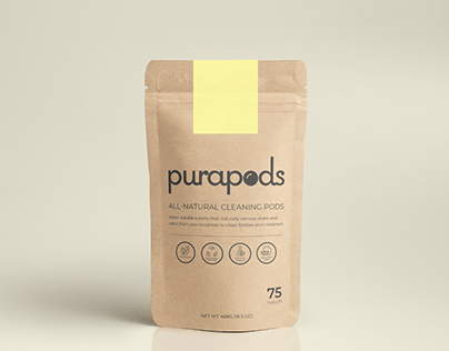 Purapods | Sustainable Packaging Design