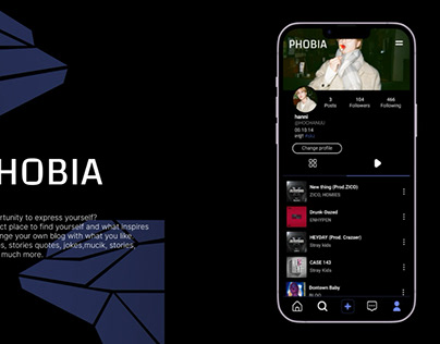 Phobia, Social Media, Mobile version