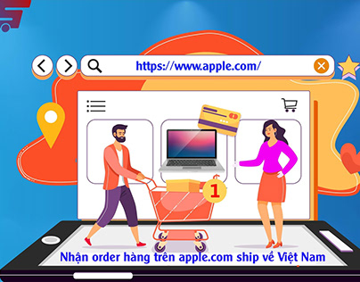 Nhận mua hộ hàng trên apple.com ship về Việt Nam