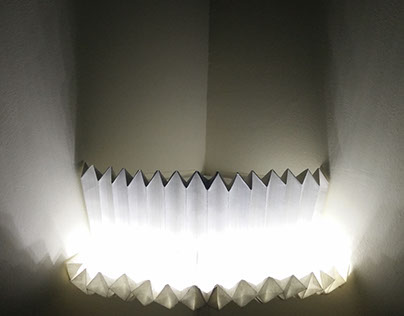 Origami Corner Lamp