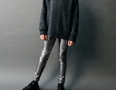 Zara Girl | Metallic legging