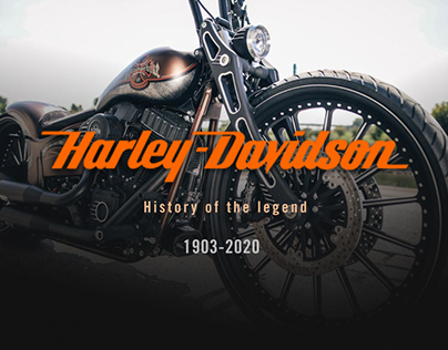 Harley-Davidson - History of the legend.