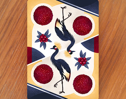 Crane & Bayberry Card