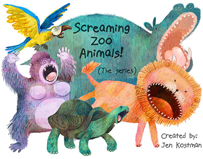 Screaming Zoo Animals