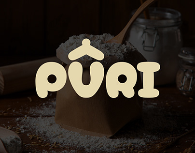 PURI | georgian bakery | logo design