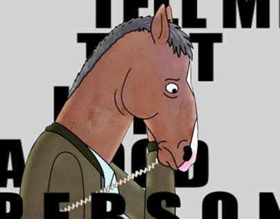 Bojack Horseman animation poster