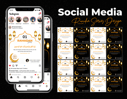 Ramadan Social Media Series Post Template