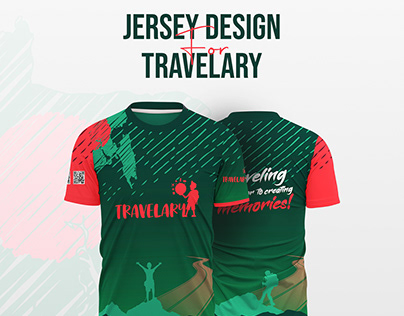 Travel Jersey design for Travelary