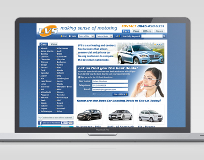 Lancaster Vehicle Solutions Website
