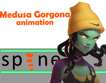 Medusa Gorgona animation