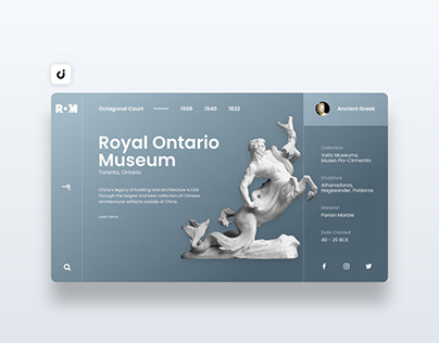 🦖 Museum Web Design