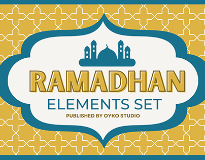 Ramadhan Elements Set - Element Canva Library