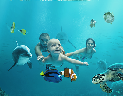 Retoque y Fotomontaje - Movistar Play - Buscando a Nemo