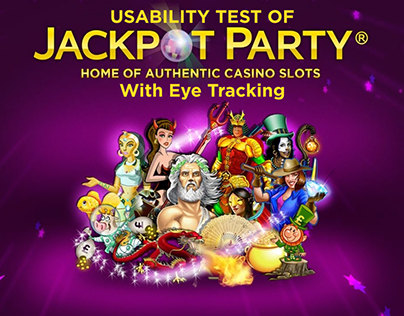 Jackpot Party - Usability Research with Eye Tracking