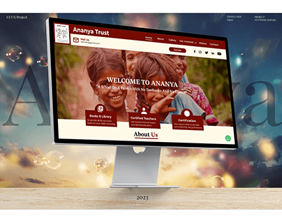 Ananya Trust Website Redesign