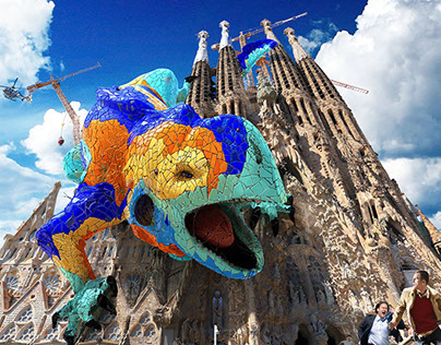 Guardián del Mosaico | Tributo a Gaudí
