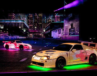 Fast & Furious Arena Tour, Live Projection Mapping