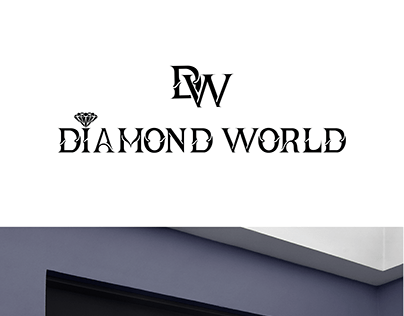 DIAMOND WORLD LOGO DESIGN
