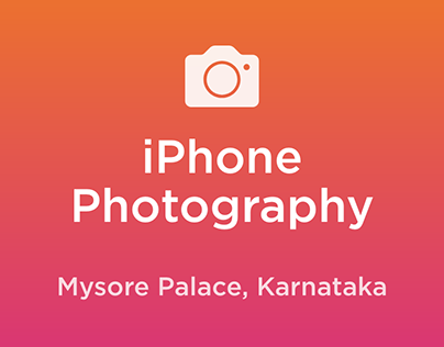 Mysore Palace - iPhone photography.