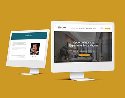 Entourage Hospitality Fund - Branding/Website Design