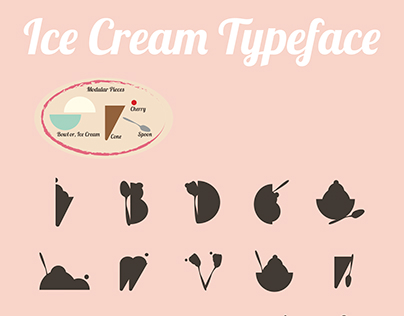 Typography Design: The Ice Creams