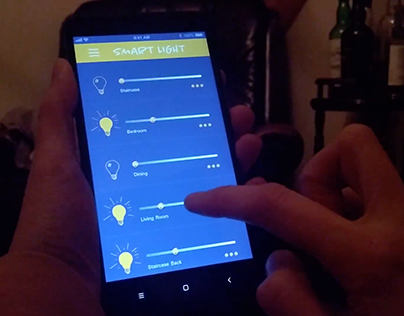 Smart Light - mobile app concept