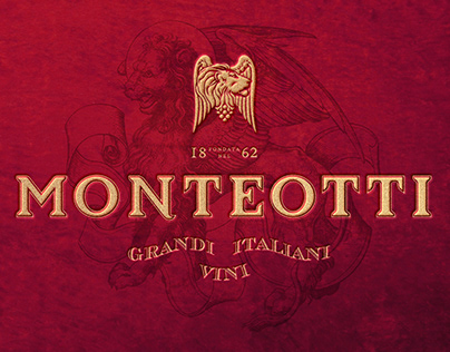 MONTEOTTI wine logotype