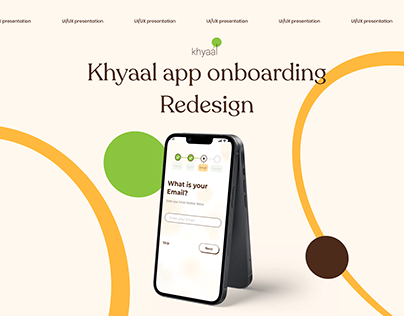Khyaal App Onboarding Redesign