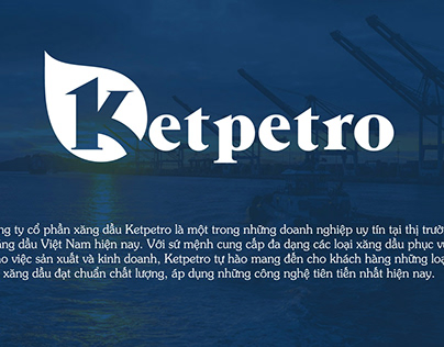 Thiết kế logo công ty xăng dầu Ketpetro