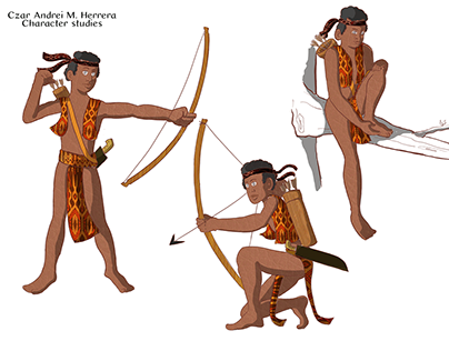 Character Design "Sipat" by Czar Andrei
