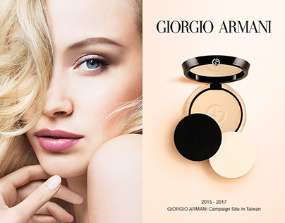 Giorgio Armani Beauty Campaign Site