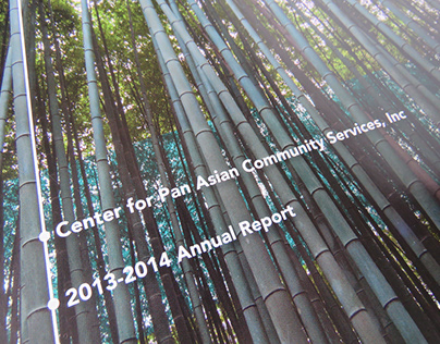 CPACS Annual Report 2014 Multi-Page Layout Print Design