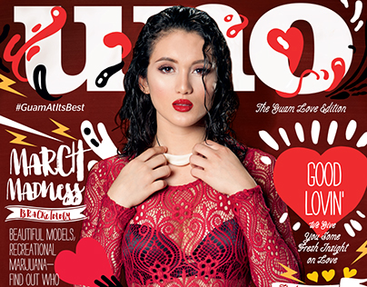 Uno Guam Magazine - Gloria Nelson Cover and Coverstory