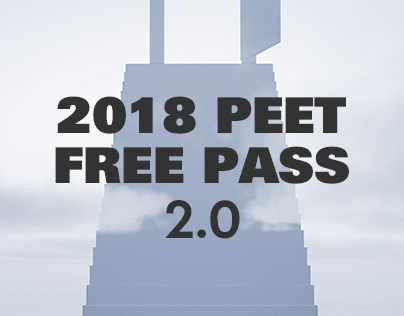 2018 PEET FREE PASS 2.0