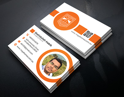Business Card Design with photo