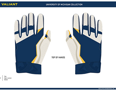 Glove Tech Packs for Valiant University of Michigan