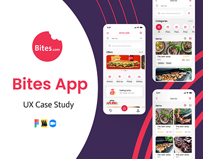 Bites App - Heuristic Evaluation UX Case Study
