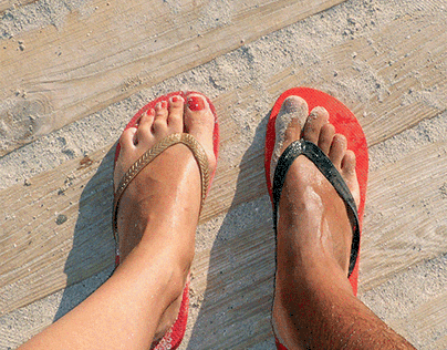 Feet @ the beach