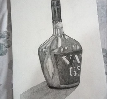 Simple sketch of Vat 69