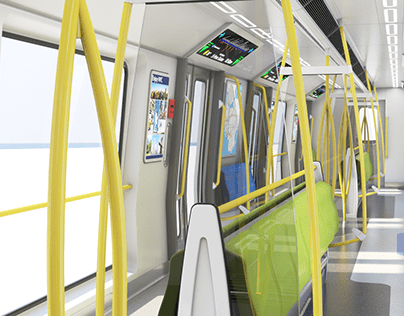 Project thumbnail - NYCT R211 Subway Interior Concept