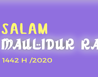 Salam Maulidur Rasul Motion Video (2020)