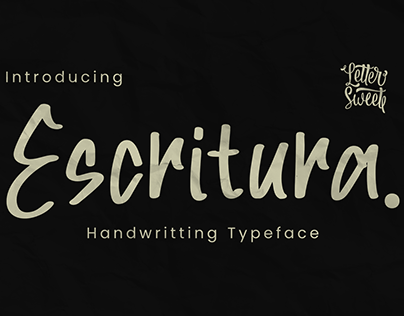 Escritura - Handwritting Typeface