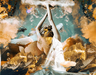 Digital Collage Cover Artwork – Marco Tegui