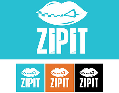 Zipit Lip Balm - Logo Design