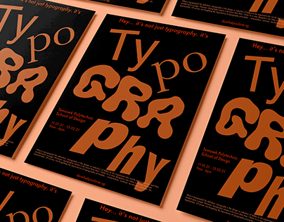 Temasek Polytechnic Typography Poster