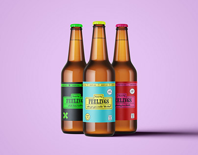 Bottled Up Feelings Beer | Concept Project