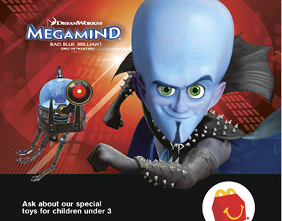Megamind Movie Happy Meal Promo